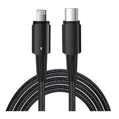 Кабель Rexant для Apple, Type-C/Lightning, 3 А, Power Delivery 27 Вт, со световой индикацией, 1 м (18-7069) для Apple, Type-C/Lightning, 3 А, Power Delivery 27 Вт, со световой индикацией, 1 м (18-7069)