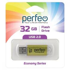 USB-флешка Perfeo Economy Series E01 USB 32GB Gold (PF-E01Gl032ES) Economy Series E01 USB 32GB Gold (PF-E01Gl032ES)