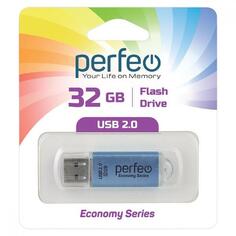 USB-флешка Perfeo Economy Series E01 USB 32GB Blue (PF-E01N032ES) Economy Series E01 USB 32GB Blue (PF-E01N032ES)