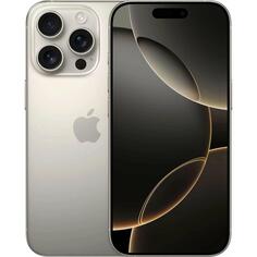 Смартфон Apple iPhone 16 Pro nanoSim/eSim 128GB Natural Titanium iPhone 16 Pro nanoSim/eSim 128GB Natural Titanium