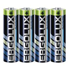 Батарейки Ergolux Alkaline АА (LR6), 4 шт (LR6 SR4) Alkaline АА (LR6), 4 шт (LR6 SR4)