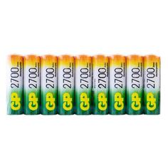 Аккумуляторы GP AA (HR6) 2700mAh, 18 шт (270AAHC-B18) AA (HR6) 2700mAh, 18 шт (270AAHC-B18)