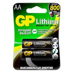Батарейки GP Lithium LR6 (АА), 2 шт (15LF-2CR2) Lithium LR6 (АА), 2 шт (15LF-2CR2)