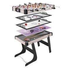 Игровой стол-трансформер UNIX line 5 в 1, 108х59 cм (GTMFU108X59WT) 5 в 1, 108х59 cм (GTMFU108X59WT)