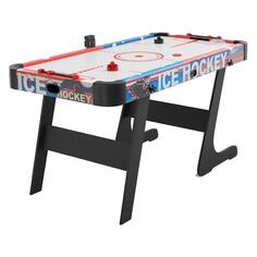 Игровой стол для аэрохоккея UNIX line cкладной, 155х76 cм (GTHUF155X76ECL) cкладной, 155х76 cм (GTHUF155X76ECL)