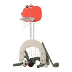 Баскетбольная стойка UNIX Kids Dino Star 2in1 + хоккейные ворота (PPBSDINO) Dino Star 2in1 + хоккейные ворота (PPBSDINO)