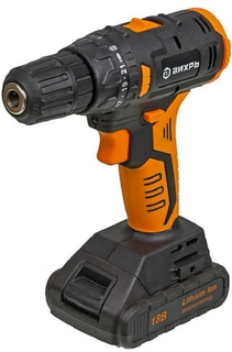 Аккумуляторная дрель-шуруповерт Вихрь ДА-18Л-2К/Б (72/14/22) ДА-18Л-2К/Б (72/14/22)