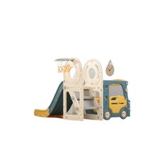 Детский игровой комплекс UNIX Kids Bus, 171 см Yellow (PSLBUS171YEL) Bus, 171 см Yellow (PSLBUS171YEL)