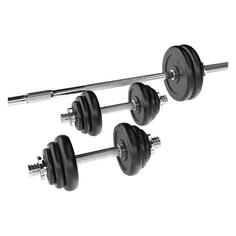 Набор гантелей и штанга UnixFit 50 кг (DBKITU50) 50 кг (DBKITU50)