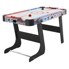 Игровой стол для аэрохоккея UNIX line складной, 125х65 cм (GTHUF125X65CL) складной, 125х65 cм (GTHUF125X65CL)