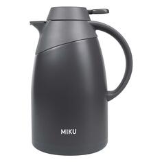 Кувшин-термос MIKU с термометром, 1,5 л Grey (TH-JG-1500G) с термометром, 1,5 л Grey (TH-JG-1500G)