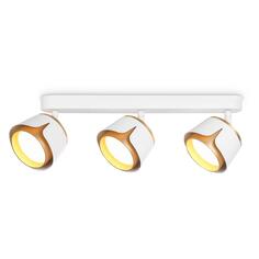 Спот Ambrella light Techno Spot TN71235/3 WH/GD Techno Spot TN71235/3 WH/GD
