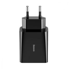 Сетевое зарядное устройство Baseus Speed Mini Quick Charger 1C 20W Black (CCFS-SN01) Speed Mini Quick Charger 1C 20W Black (CCFS-SN01)