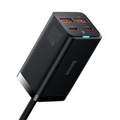 Сетевое зарядное устройство Baseus GaN3 Pro Desktop Fast Charger 2U+2C 100W Black (CCGP000101) GaN3 Pro Desktop Fast Charger 2U+2C 100W Black (CCGP000101)