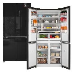 Холодильник Weissgauff WCD 510 Built-in Inverter NoFrost Black Glass WCD 510 Built-in Inverter NoFrost Black Glass