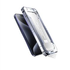 Защитное стекло ELFY с аппликатором Anti-Dust для iPhone 16 Pro (10511) с аппликатором Anti-Dust для iPhone 16 Pro (10511)