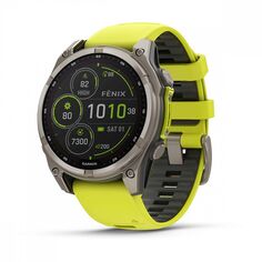 Смарт-часы Garmin Fenix 8 Solar Sapphire 47mm Grey/Yellow Fenix 8 Solar Sapphire 47mm Grey/Yellow