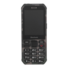 Мобильный телефон XENIUM X300 Зеленый камуфляж X300 Зеленый камуфляж