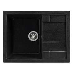 Мойка кухонная Gerhans B22-22, 65х50 см, черная B22-22, 65х50 см, черная