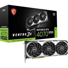 Видеокарта MSI GeForce RTX 4070 Super 12GB Ventus 3X OC GeForce RTX 4070 Super 12GB Ventus 3X OC