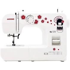 Швейная машина Janome EL-120, белая EL-120, белая