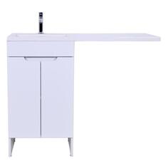 Тумба под раковину Orange Kandy, напольная, с левой раковиной под стиральную машину, белая (OPKD-110TUW+RAL) Kandy, напольная, с левой раковиной под стиральную машину, белая (OPKD-110TUW+RAL)