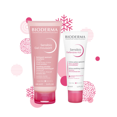Косметика Новогодний набор «Очищение + Уход для чувствительной кожи» Bioderma