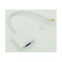 Переходник miniDisplayPort (m) VGA (f) белый Noname