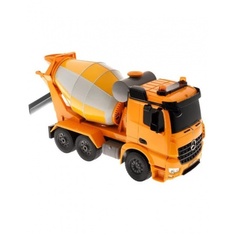 Бетономешалка Mercedez-Benz 1:20 на РУ (свет,звук) в коробке вращение цистерны E528-003 Double Egle
