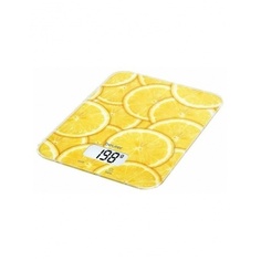 Весы кухонные электронные Beurer KS19 lemon макс.вес:5кг рисунок