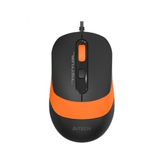Мышь A4Tech Fstyler FM10 черный/оранжевый USB (4but)