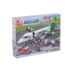 Конструктор "Авиация.Воздушное грузовое судно" (383дет) SLUBAN М38-В0371