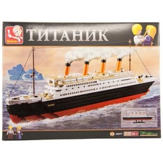 Конструктор "Титаник" (1012дет) в коробке M38-B0577 Sluban