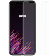 Стекло защитное PERO Full Glue для Samsung S24 PLUS, черное ПЕРО