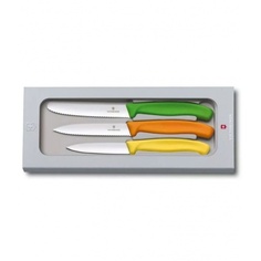 Набор ножей кухонных Victorinox Swiss Сlassic (6.7116.31G) 3 шт разноцветный