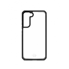 Чехол антибактериальный ITSKINS HYBRID SOLID для Samsung Galaxy S22+, черный/прозрачный