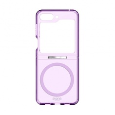 Чехол-накладка AVANA ICE RING Compatible with MagSafe для Samsung Galaxy Z Flip 5, сиреневый