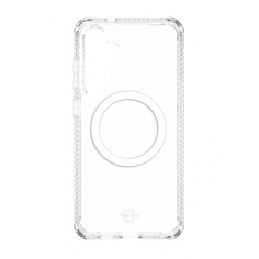 Чехол-накладка ITSKINS HYBRID CLEAR w/MagSafe для Samsung Galaxy S24, прозрачный