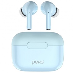 Наушники PERO TWS06 COMFORT Light blue ПЕРО