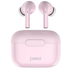 Наушники PERO TWS06 COMFORT Pink ПЕРО