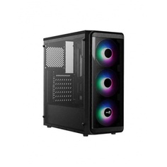 Корпус AeroCool SI-5200 Frost (ATX, без БП, 1x USB3.0, 2x USB2.0, 3x Frost 12 fans)