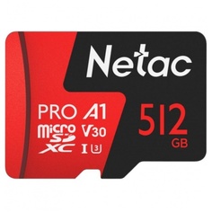 Карта памяти Netac microSDHC P500 Pro 512GB (NT02P500PRO-512G-S)
