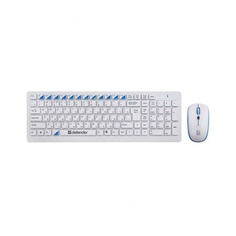 Набор клавиатура+мышь Defender Skyline 895 Nano White USB
