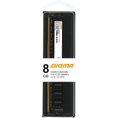 Оперативная память DDR4 Digma 8Gb 2666MHz DIMM (DGMAD42666008D)