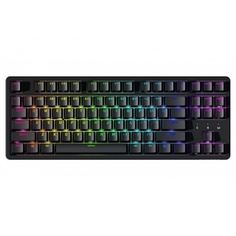 Клавиатура механическая Durgod Cavalry 87 - BLACK, TKL, PBT Double-shot keycaps, Hot-swap, RGB, Gateron optical Red switch