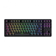 Клавиатура механическая Durgod Cavalry 87 - BLACK, TKL, PBT Double-shot keycaps, Hot-swap, RGB, Kailh turbo-Silent Red switch
