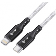 Кабель GCR Type-C - Lightning MFI Power Delivery 18W 50cm GCR-53187