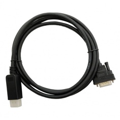 Кабель 1.1v DisplayPort (m) VGA (m) 2м черный Noname
