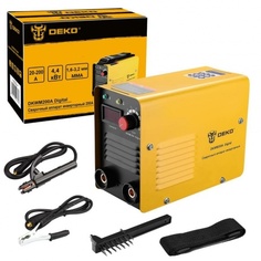 Сварочный аппарат инверторный 200A DEKO DKWM200A Digital ДЕКО