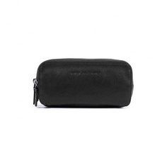 Клатч мужской Piquadro Black Square, черный, натуральная кожа, 6,5x21x10,5 см AC2141B3/N